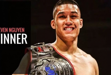 VIDEO: Võ sĩ gốc Việt khóa cổ 'thần sầu', giành đai vô địch thế giới