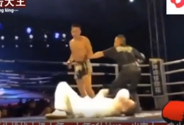 VIDEO: Sinh viên thượng đài hạ gục võ sư Thái Cực sau 5 giây