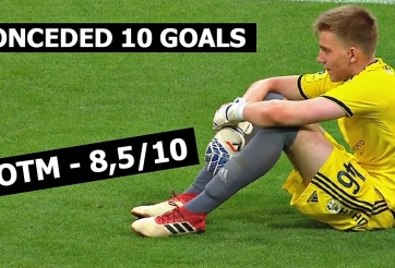 VIDEO: Thủ môn thủng lưới 10 bàn vẫn xuất sắc nhất trận