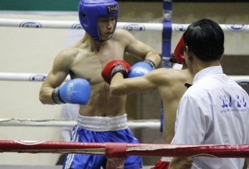 Tung 1 đấm, võ sĩ Hà Nội hạ gục đối thủ TP.HCM sau 20 giây