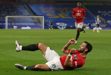 Bruno Fernandes lập cú đúp, MU đại thắng Brighton