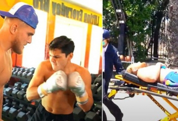 Youtuber nổi tiếng đứng im cho siêu sao boxing đấm nhập viện