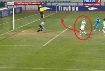 VIDEO: Bắt chước kiểu phối hợp sút penalty và cái kết đắng