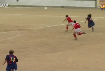 VIDEO: Phẩm chất thiên tài của Messi ở lò La Masia