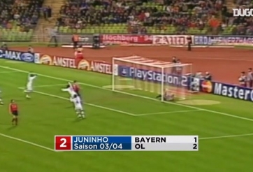 VIDEO: 'Vua sút phạt' Lyon lập siêu phẩm vào lưới Bayern Munich