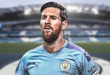 Bố Messi đàm phán với Man City
