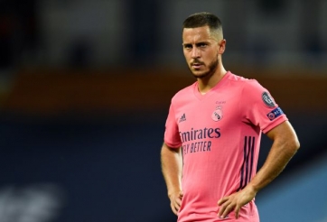 Eden Hazard lặp lại sai lầm ở Real Madrid