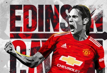 Cavani có thể ghi hơn 20 bàn một mùa cho Man Utd