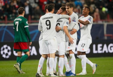 Bayern Munich thắng 'toát mồ hôi' trên đất Nga