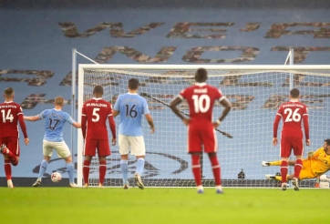 De Bruyne khiến Man City không thể đánh bại Liverpool