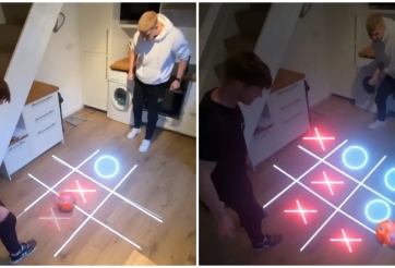 VIDEO: 1 triệu lượt xem trận đấu 'cờ caro bóng đá' độc nhất vô nhị