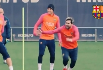 VIDEO: Messi, Neymar vui đùa thời còn hạnh phúc ở Barca