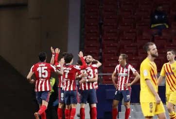 Messi im tiếng, Barca bại trận trước Atletico Madrid