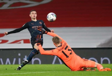 Arsenal thua tan tác trước Man City trên sân nhà