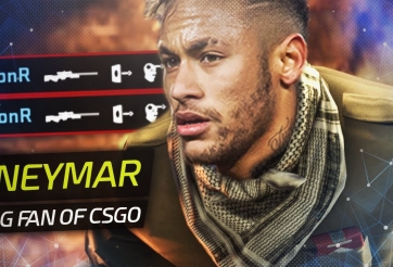 Không chỉ là ngôi sao bóng đá, Neymar còn bắn CS:GO cực đỉnh