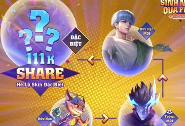 Liên Quân Mobile 'chơi lớn' với sinh nhật 4 tuổi