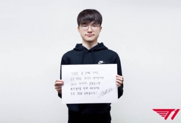 'Chủ tịch' Faker ủng hộ hơn 630 triệu cho quỹ phòng dịch Covid-19