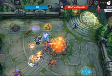 Divine Esports bất ngờ thất bại trận ra quân giải Quần Hùng Tranh Bá
