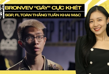 Video: SGP, FL toàn thắng tuần khai mạc. BronzeV 'gáy' khét - Liên Quân Mobile 