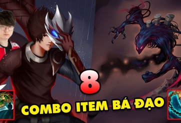 Video: TOP 8 vị tướng combo bá đạo gấp bội nhờ vào trang bị mới LMHT