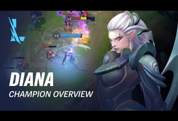 Tổng quan tướng Diana trong LMHT Tốc Chiến