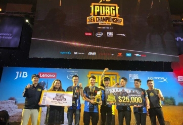 Kết thúc JIB SEA Championship 2018, Divine Esports lên ngôi vô địch