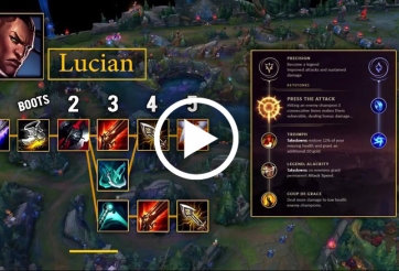 LMHT: Hướng dẫn nâng bảng ngọc và cách lên trang bị của các xạ thủ bản 8.21