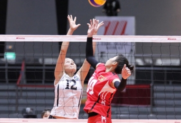 Đội tuyển nữ bóng chuyền U23 có chiến thắng đầu tiên