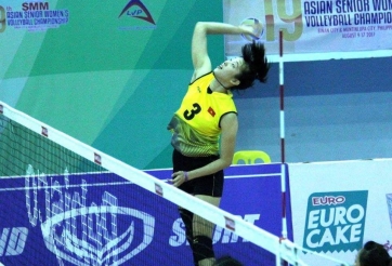 Trần Thị Thanh Thúy đã đủ lớn để trở thành tay đập cân team