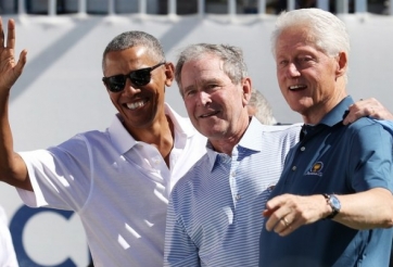 Presidents Cup 2017: Ba cựu tổng thống góp mặt tại ngày KM