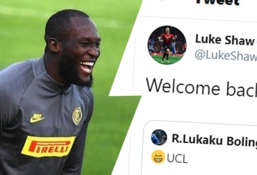 Sao MU 'đá đểu' Lukaku sau khi bị loại ở C1