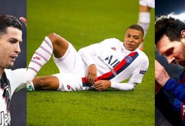 Mbappe vượt qua thành tích ghi bàn của Messi và Ronaldo