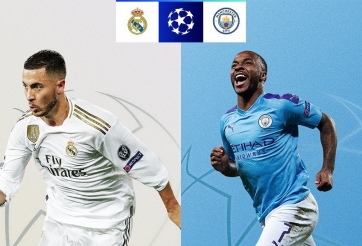 Real đại chiến Man City ở vòng knock-out Cúp C1