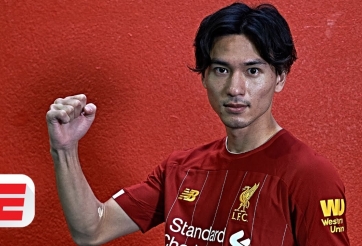 Minamino sẽ được chơi cho Liverpool ở vòng 1/8 Cúp C1