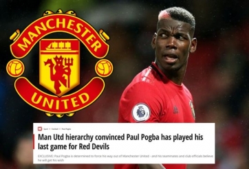 Pogba sẽ không chơi cho MU trận nào nữa!