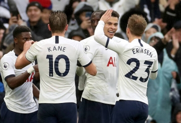 Dele Alli rực sáng đem về chiến thắng quý giá cho Tottenham