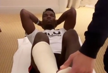 Paul Pogba công khai hình ảnh mặc áo cựu vương La Liga