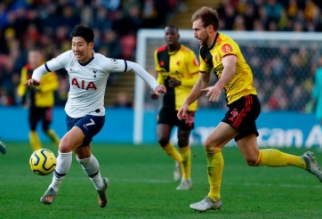 Son Heung-min nhạt nhòa, Tottenham chia điểm với Watford