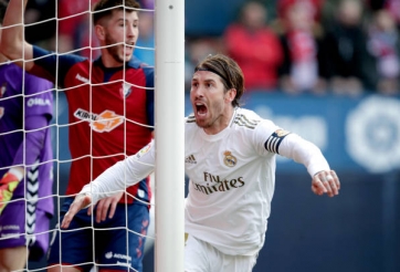 Ramos phá vỡ kỉ lục ghi bàn của Messi tại La Liga