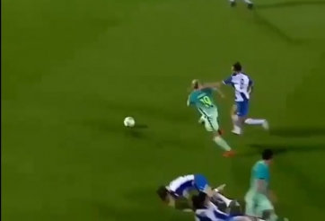 VIDEO: Cầu thủ nữ lập siêu phẩm solo 70m như Son Heung-min 