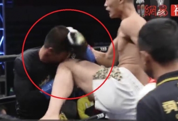 VIDEO: Đàn em Từ Hiểu Đông đá gãy mũi võ sĩ Thái Lan vì thói ngạo mạn