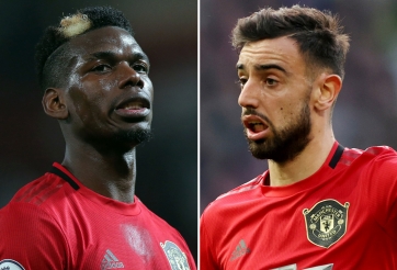 Gạt bỏ Pogba, HLV Solsa tìm ra đối tác cho Bruno Fernandes