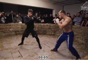 Youtuber thắng nhà vô địch Nga trên sàn đấu khắc nghiệt nhất thế giới