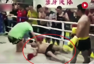 Khoe có Kim Cang Bất Hoại, võ sư Trung Quốc bị đấm gục sau 30 giây