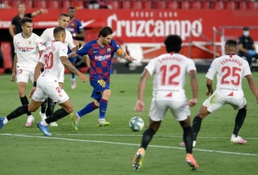 Messi tịt ngòi, Barca hòa bạc nhược Sevilla