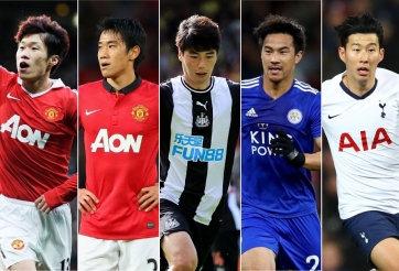 5 cầu thủ châu Á hay nhất trời Âu thời điểm hiện tại