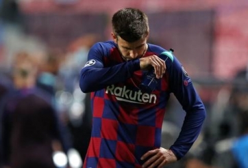 Pique xin rời Barca sau thất bại trước Bayern Munich