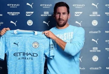 Man City chuẩn bị 750 triệu euro đón Messi