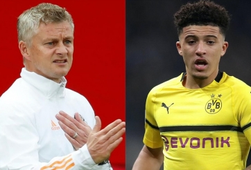 Jadon Sancho bí mật gặp gỡ HLV Solskjaer