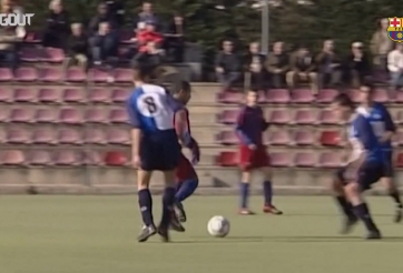 VIDEO: Tài năng đặc biệt của Thiago Alcantara tại La Masia